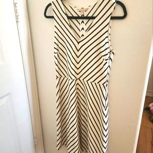 Banana Republic A Line striped dress. Blue and white Size 6